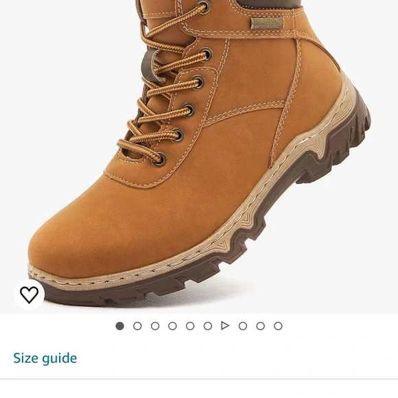 Waterproof hiking boots. Worn twice. - Picture 3 of 10